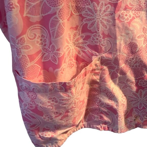 Pre Owned Women’s Tafford Scrub Scrubs Top Sz Med Stylish and Comfortable - Picture 4 of 11